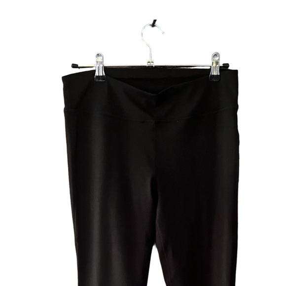 Adrienne Vittadini Turiya Quick Dry High Waist Black Leggings M NWT Minimalist - Picture 4 of 14